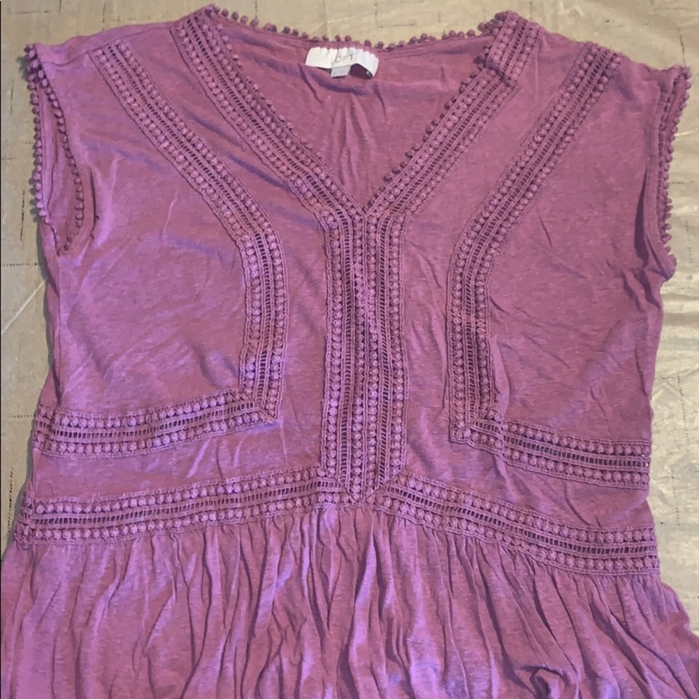 Pink blouse